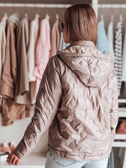 Kurtka przejściowa damska dwustronna SYLVIAN różowa Dstreet TY4864