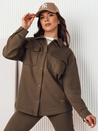 Kurtka damska przejściowa VELARA brązowa Dstreet TY4301