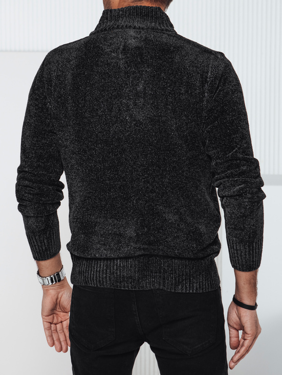 Sweter męski ciemnoszary Dstreet WX2237