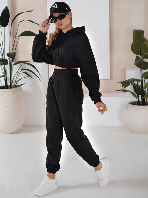 Komplet damski dresowy SERINE czarny Dstreet AY0643