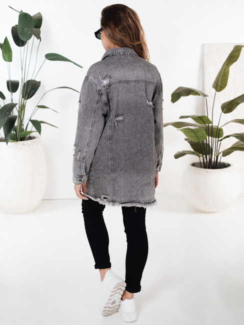 Kurtka jeansowa damska XENIA szara Dstreet TY5131