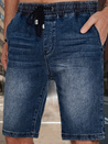 Spodenki męskie denim look niebieskie Dstreet SX2355