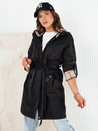 Kurtka przejściowa damska parka CIVIT czarna Dstreet TY4212