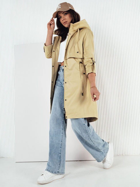 Kurtka przejściowa damska parka masełko NOCITO Dstreet TY4199