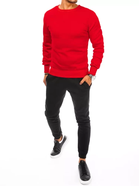 Dres męski czerwono-czarny Dstreet AX0633