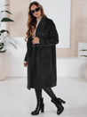 Płaszcz zimowy damski długi oversize czarny Dstreet NY0765