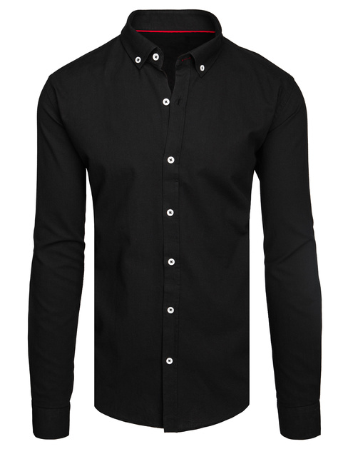 Koszula męska elegancka czarna Dstreet DX2644