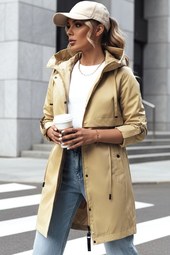 Kurtka przejściowa damska parka masełko NOCITO Dstreet TY4199