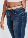 Jeansy damskie push up niebieskie Dstreet UY2822