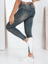 Jeansy damskie skinny push up niebieskie Dstreet UY2803