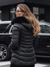 Kurtka zimowa damska pikowana LUNA czarna Dstreet TY3972