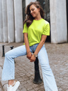 T-shirt damski MAYLA II jasnozielony Dstreet RY2915