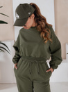 Komplet damski dresowy SOLIR khaki Dstreet AY1019