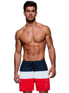 Spodenki męskie kąpielowe granatowo-szare Dstreet SX2516