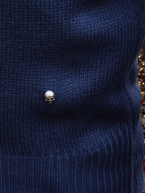 Sweter męski granatowy Dstreet WX1875z