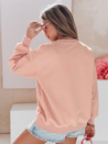 Bluza damska oversize z sercami PINKNOTE różowa Dstreet BY1500
