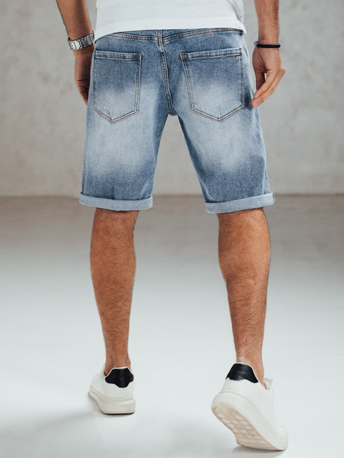 Spodenki jeansowe męskie niebieskie Dstreet SX2567