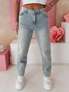 Spodnie damskie wide leg jeansowe WIDENO niebieskie Dstreet UY2492_5