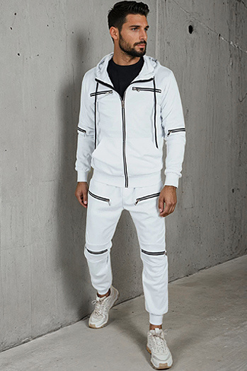 Dres męski biały Dstreet AX0813