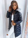 Płaszcz zimowy damski pikowany DORTANO granatowy Dstreet TY3659