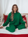 Komplet damski dresowy KSENIIA PREMIUM zielony Dstreet AY1111