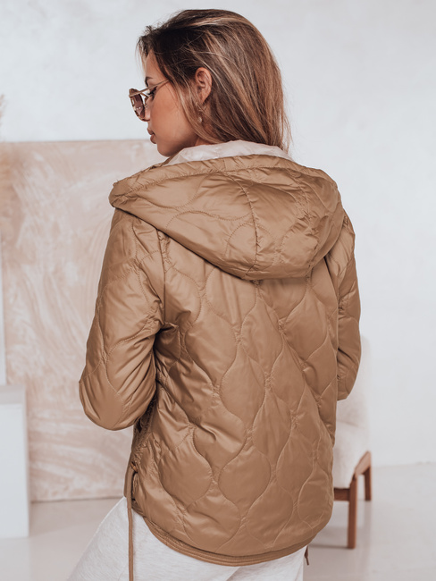 Kurtka damska pikowana MAXWELL złota Dstreet TY4397