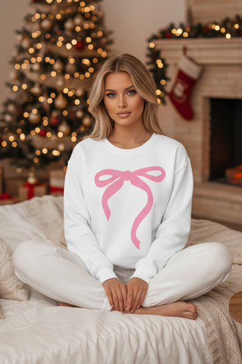 Bluza damska one size oversize SOFTTIE biała Dstreet BY1358z