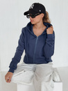 Bluza damska VICTORIA niebieska BY1393