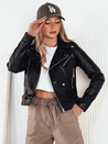 Kurtka skórzana damska ramoneska ERIETA czarna Dstreet TY4197