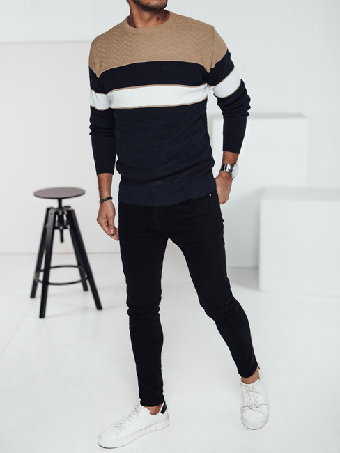 Sweter męski granatowy Dstreet WX2284