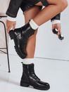 Botki damskie trapery STYLOBOSS czarne Dstreet ZY0521