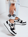 Sneakersy damskie na platformie BEIMEI czarne Dstreet ZY1005