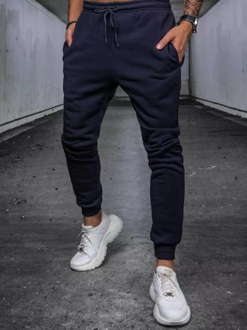 Spodnie męskie granatowe Dstreet UX3892