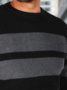 Sweter męski czarny Dstreet WX2329