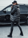 Kurtka przejściowa damska pikowana z kapturem FASHION CHIC czarna Dstreet TY4583