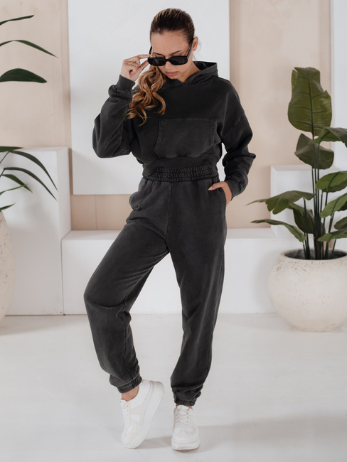 Komplet damski dresowy RINZAL szary Dstreet AY1014