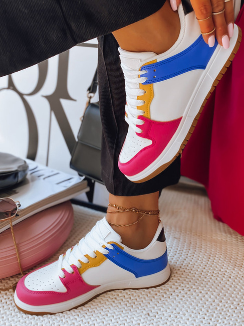 Sneakersy damskie COLORFULL fuksja Dstreet ZY0329