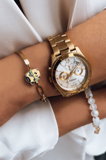 Bransoletka PANDI złota Dstreet LY0102