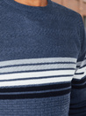 Sweter męski w paski niebieski Dstreet WX2325
