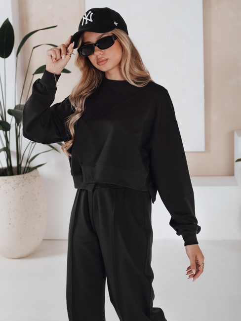 Komplet damski RINGY czarny Dstreet AY1017