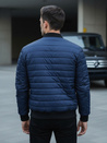 Kurtka męska pikowana bomber jacket granatowa Dstreet TX4419