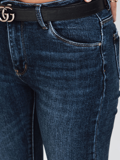 Jeansy damskie skinny niebieskie Dstreet UY2787