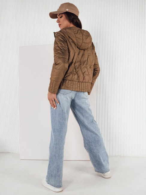 Kurtka przejściowa damska FALES brązowa Dstreet TY4206