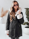 Kurtka zimowa damska parka ARCTIC czarna Dstreet TY3985