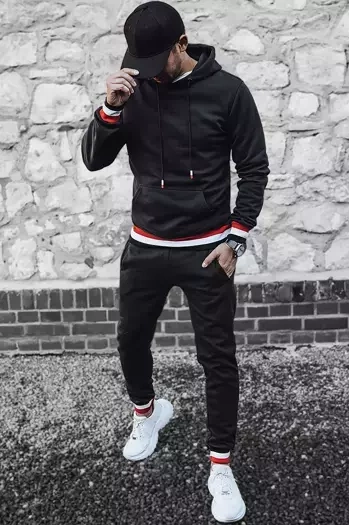 Dres męski czarny Dstreet AX0662