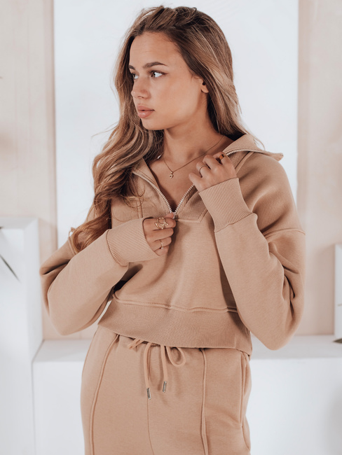 Komplet dresowy damski MARINO beżowy Dstreet AY0975