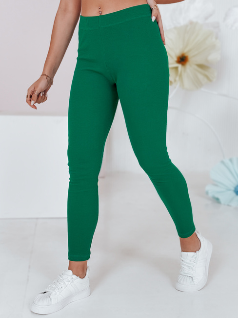 Legginsy damskie CALIFORNIA TEAM zielone Dstreet UY1413