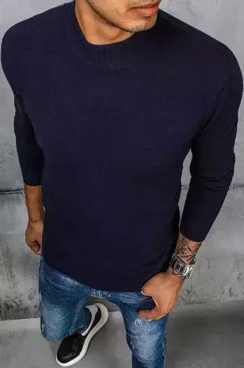 Sweter męski półgolf granatowy Dstreet WX1898