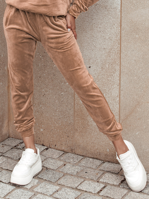 Spodnie damskie khaki Dstreet UY3834