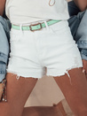 Spodenki damskie jeansowe FRESH LOOK białe Dstreet SY0369
